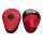 UPPER CUT Trainerpratze Leder (gekrmmt) rot/schwarz Bild 2