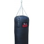 Ring-Sport Punchingsack Leder 120x35cm Schwarz 30kg Bild 1