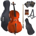 Cecilio CCO 100mitHC Cello mit Softtragetasche Koffer Kolofonium Bogen Saiten Bild 1