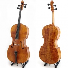 Cecilio CCO 600 Cello mit Softtragetasche Koffer Kolofonium Bogen und Saiten Bild 1