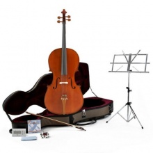 Gear4music Deluxe Cello  mit Zubehrpaket Bild 1