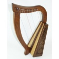 Keltische Harfe Harp 12 Saiten Bild 1