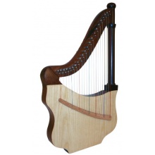  Harfe / Lute Harp, 22 Saiten, Inkl. Tasche und Zubehr Bild 1
