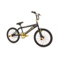 KS Cycling Fahrrad BMX Dystopia, Schwarz-Gold, 20 Zoll Bild 1