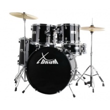 XDrum Classic Schlagzeug Komplettset Schwarz Bild 1