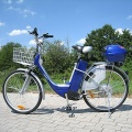 Actionbikes Elektro Fahrrad E-Bike 36V in blau Bild 1