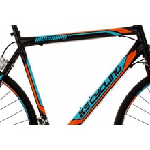 KS Cycling Rennrad Piccadilly RH59cm,Orange Blau,28er Bild 1
