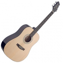 Stagg 25012037 schwarz205N -Spruce Catalpa Natural Akustik Gitarre Bild 1