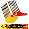Winsport Fun-Hockey Schlger-Set:12 Schlgern,12 Blle Bild 1