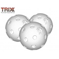 TRIX MEGASAT Rollhockey Floorball 3 Blle MATCHBALL Bild 1