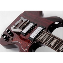 E-Gitarre SG-Style LM-SGB-WR by LE MARQUIS N.Y. Bild 1