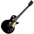 VINTAGE V100BBCR Les Paul Gloss Black E-Gitarre Bild 1