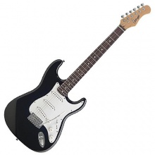Stagg S300 E-Gitarre schwarz Bild 1