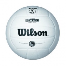 Wilson Volleyball i-Cor Competition Silver, weiß Bild 1