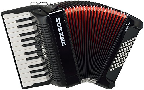 Hohner Bravo II 48 Bass-Akkordeon Schwarz Bild 2